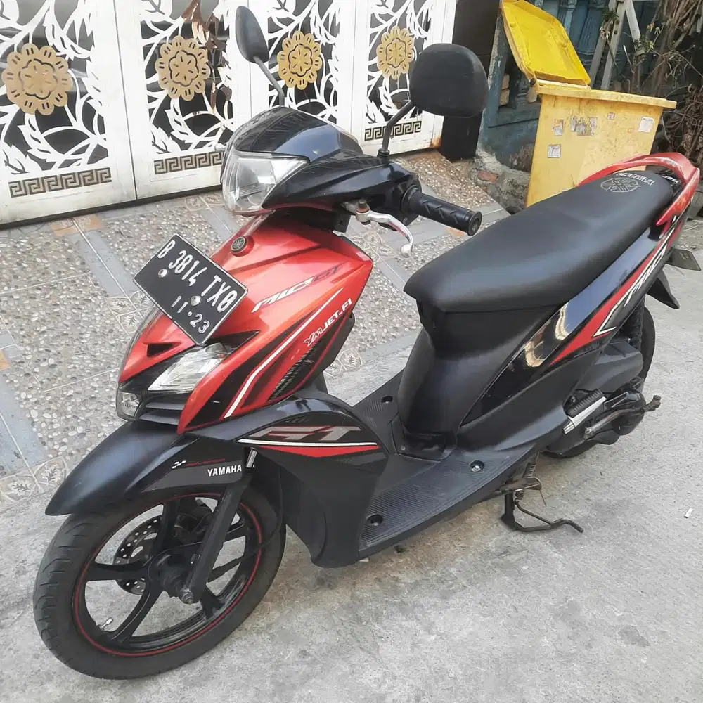 Yamaha Mio GT 2013 ss lengkap mesin bagus plat B DKI, stater tokcer
