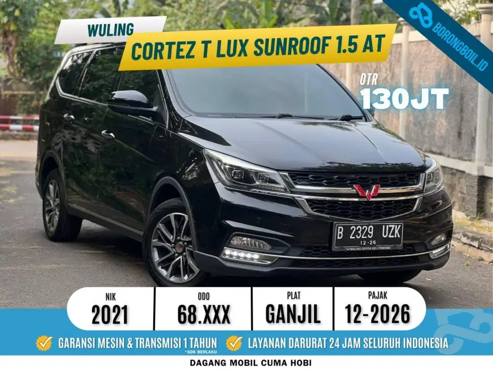 Wuling Cortez T Lux Sunroof 1.5 AT 2021