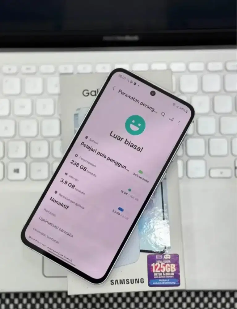 SAMSUNG A55 8/256 ORI LIKE NEW
