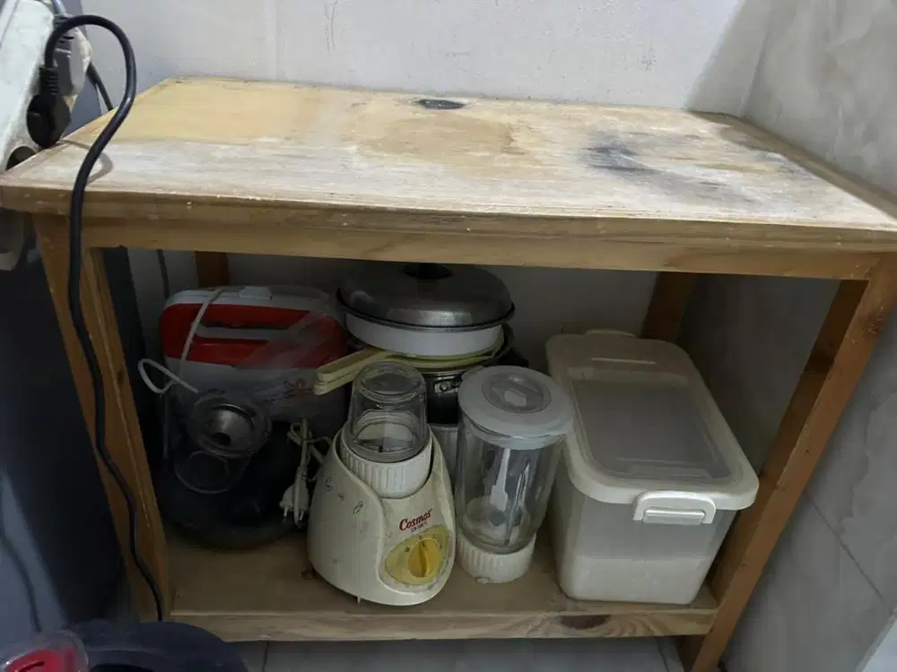 Dijual murah meja kayu jati belanda