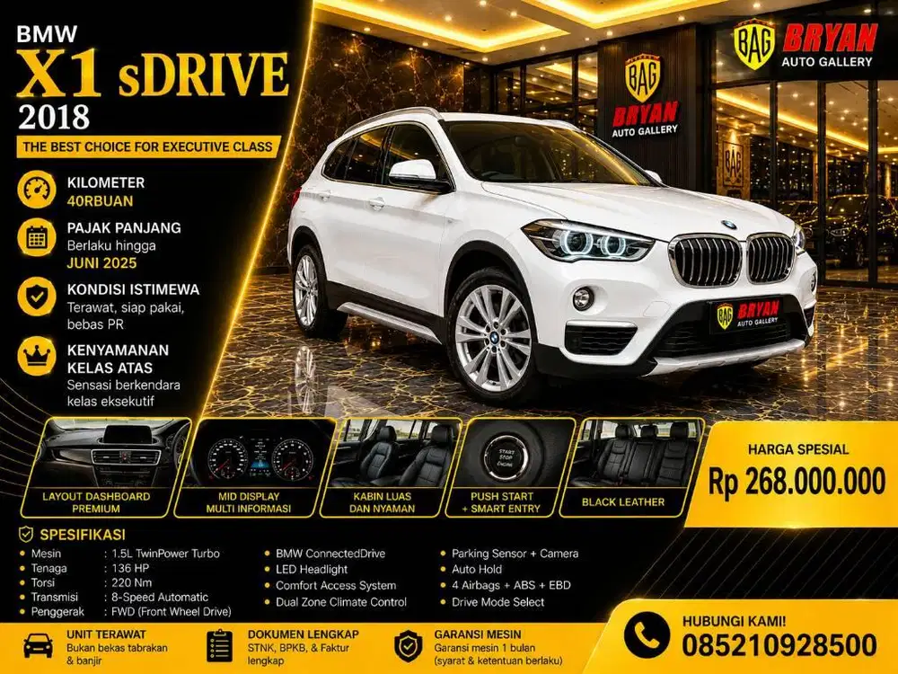 BEST DEAL BMW X1 2018  PREMIUM CAR