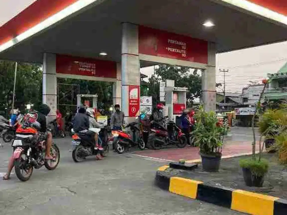 Dijual Pom bensin  SPBU Aktif Pertamina Strategis Di Cimahi Bandung