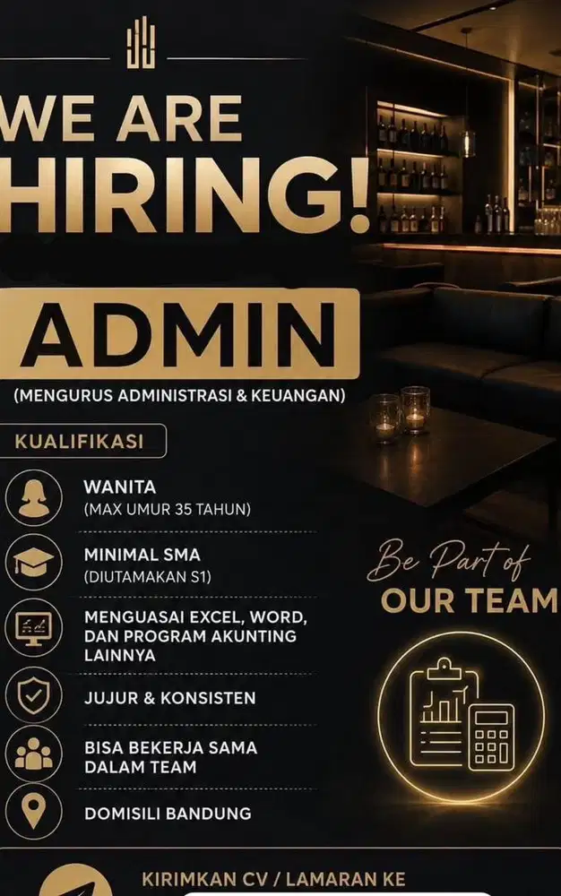INFO LOKER BANDUNG GRATIS LANGSUNG KERJA