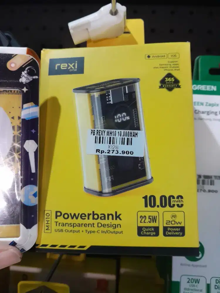 POWERBANK REXI MH10 10000MAH ATLANTIS DAHSYAT