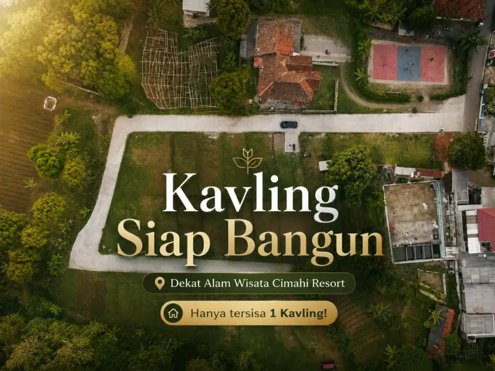 Tanah Kavling Murah di Cimahi Utara - City View