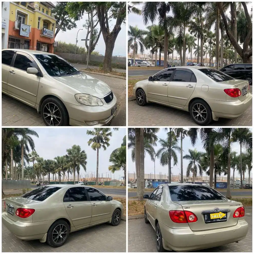 Toyota Corolla Altis 2002 Bensin