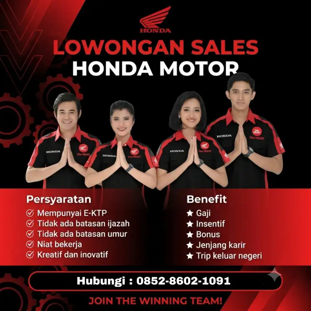 Lowongan Sales Honda Motor