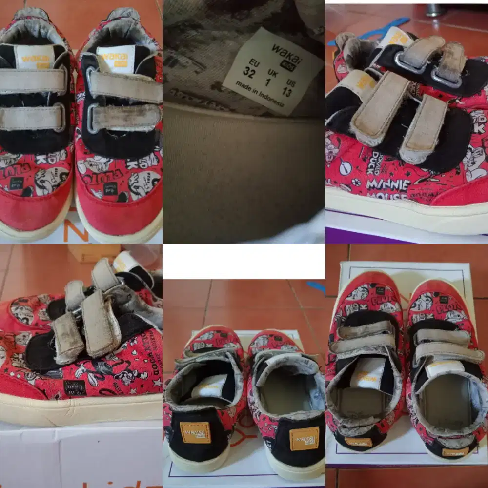 Sepatu anak Wakai Disney Series