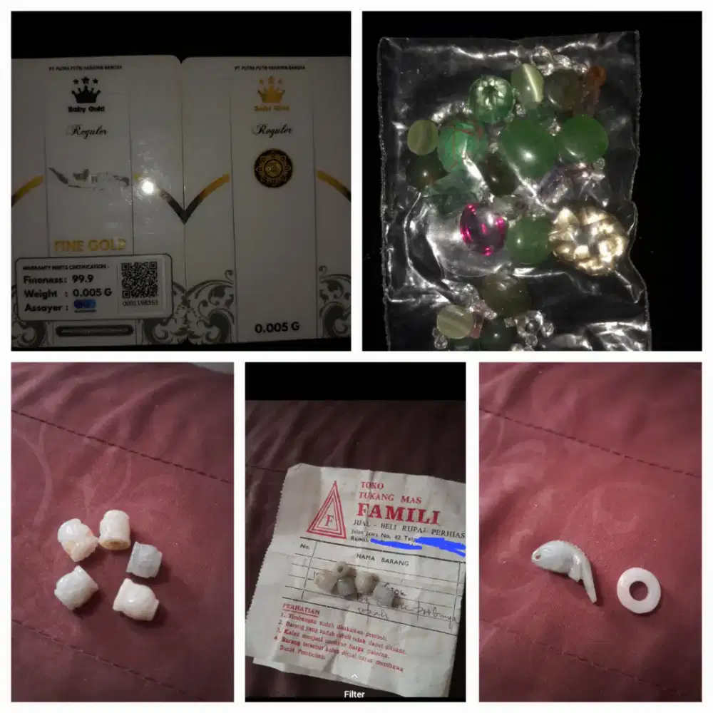Batu batu dan emas baby gold
