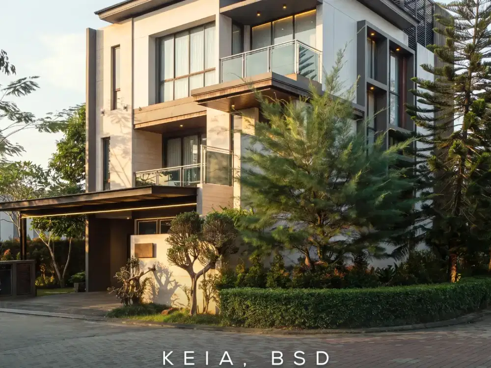 Rumah Mewa Siap Huni Luxury Furnished di Zora BSD City