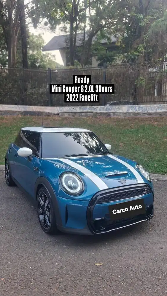 Mini Cooper S 2.0 3Doors 2022 Low Km Record