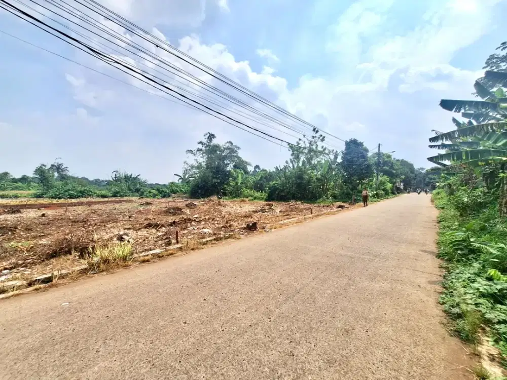 Invest Tanah Kavling, Dekat Stasiun Jatake & Stasiun Cicayur, SHM