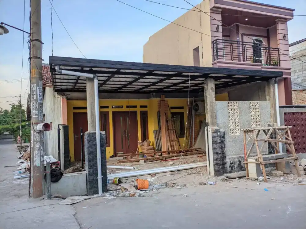 Kanopi Carport minimalis Baja Ringan