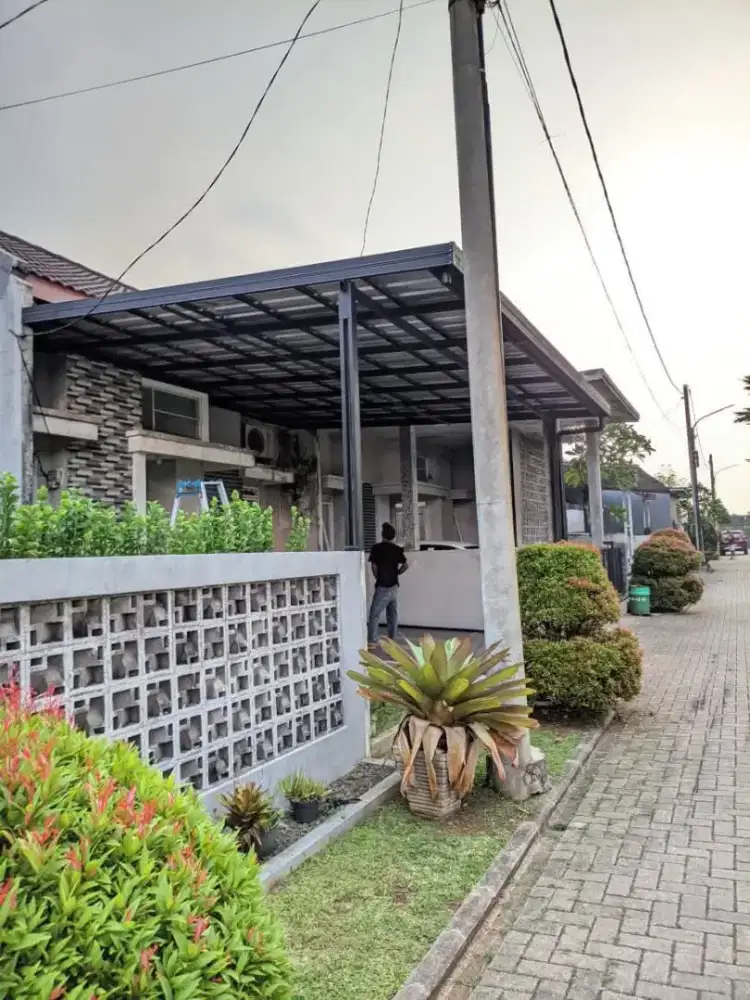 Kanopi Carport minimalis Baja Ringan Terbaru
