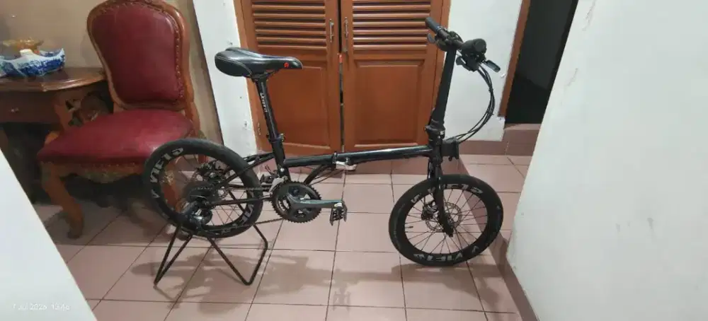 Sepeda Lipat Kustom Premium Litepro20 (2x10 Speed Shimano Tiagra)