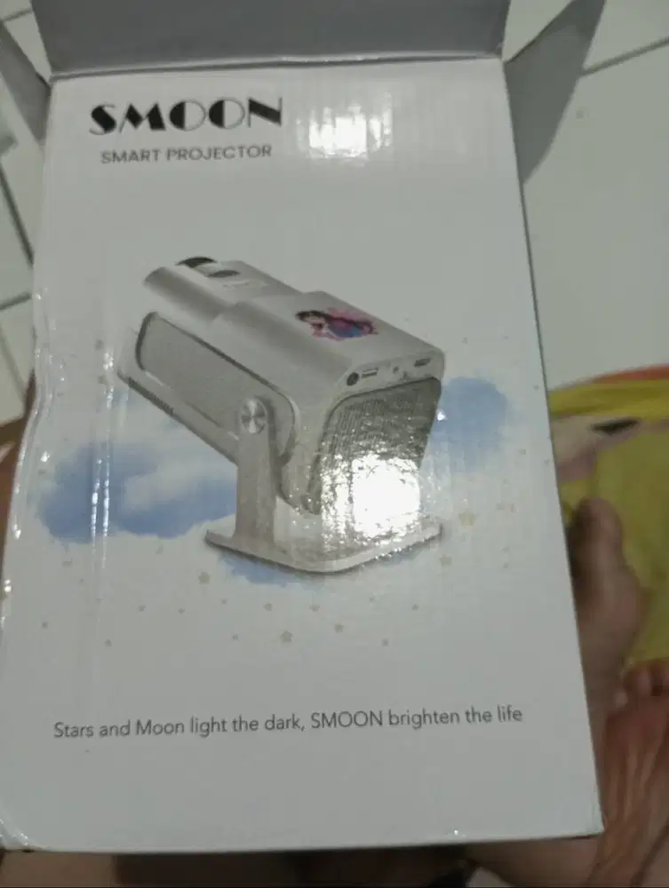 PROYEKTOR SMOON 320 SMART PROJECTOR LENGKAP – SIAP PAKAI