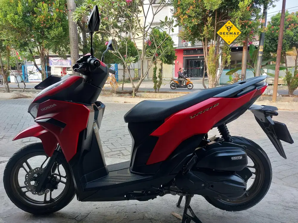 (DP 1 Jt)‼️ Honda Vario 125 CBS ISS Keyless Merah 2024 Cash / Kredit