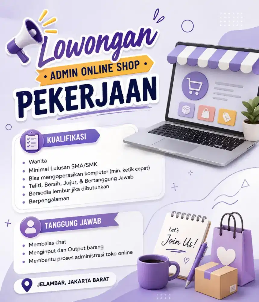 Di butuhkan segera