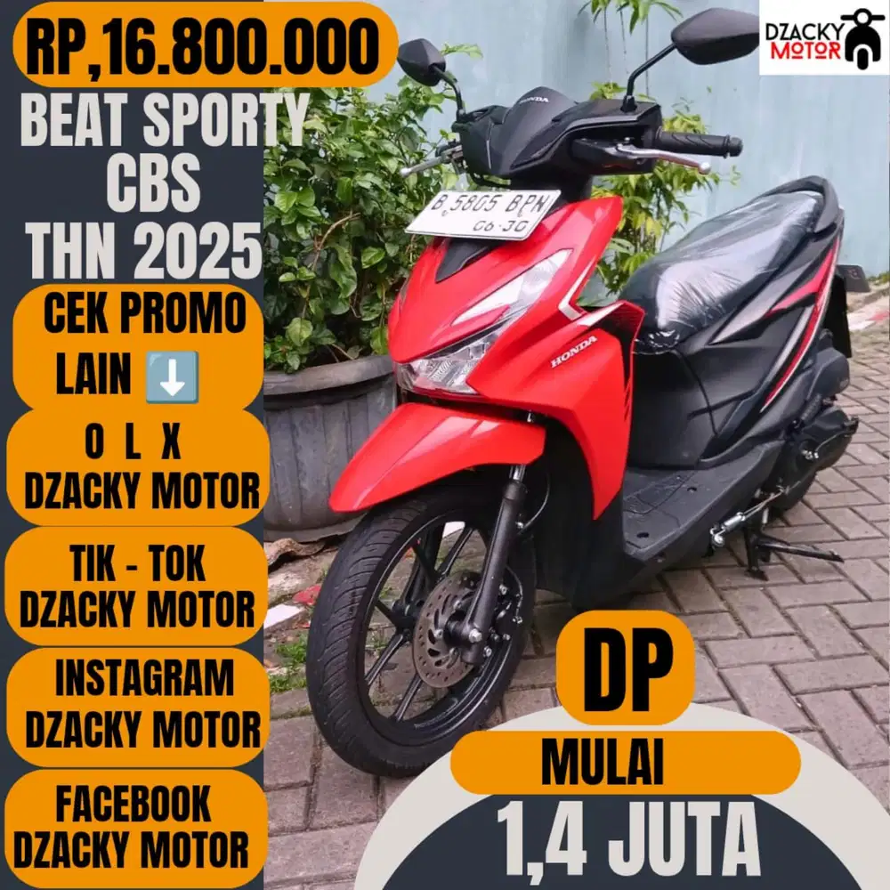 BEAT SPORTY CBS 2025 SECOND LIKE' NEW