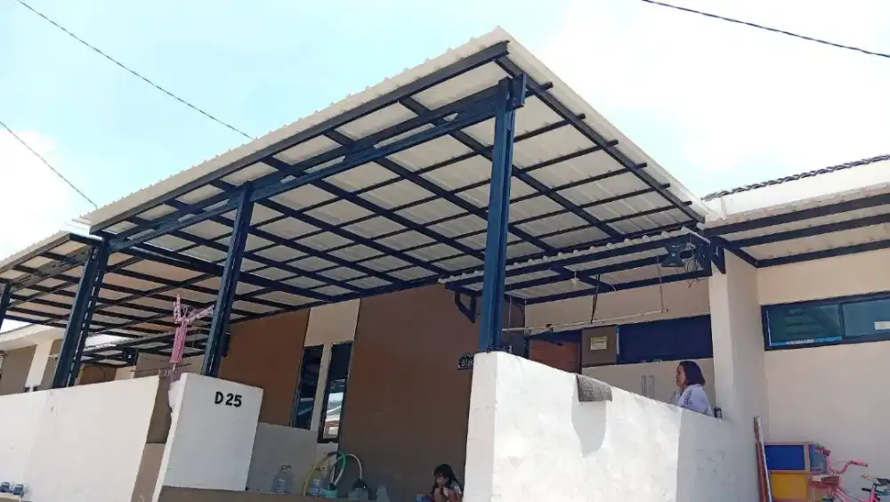 Kanopi Carport minimalis Baja Ringan se-jabodetabek