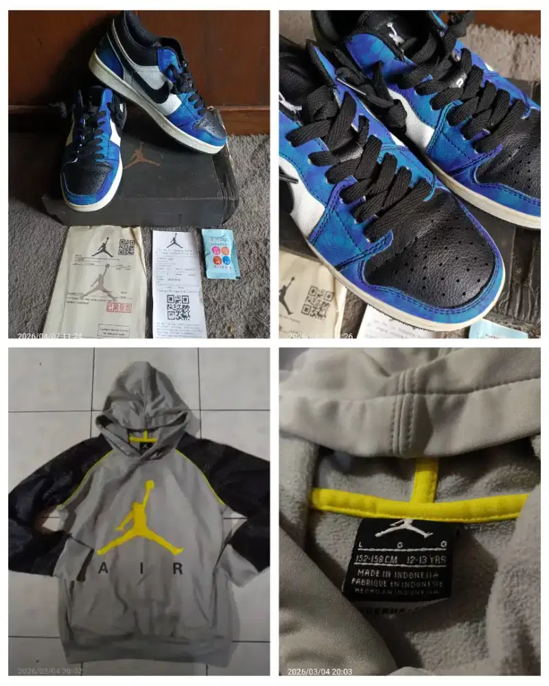 Nike Air Jordan Size 39 + Hoodie