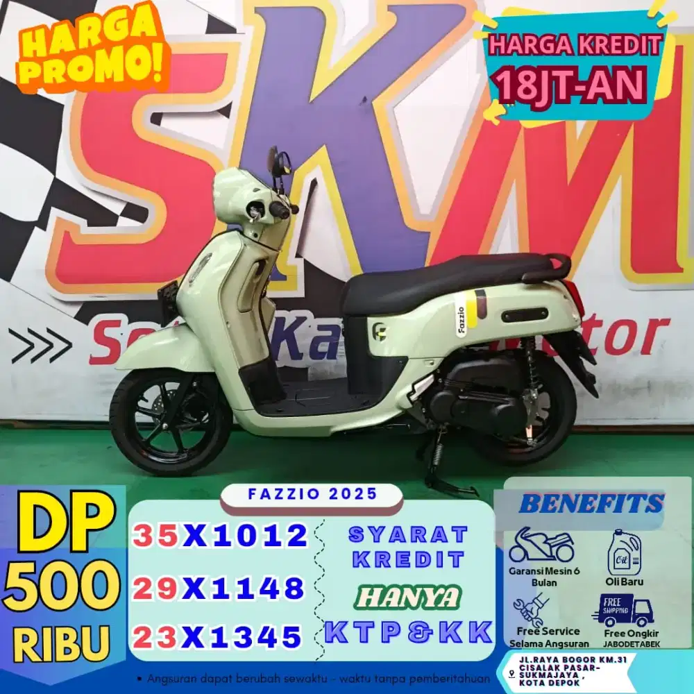 ( fazzio tahun 2025 DP:500 km low guys cash credit