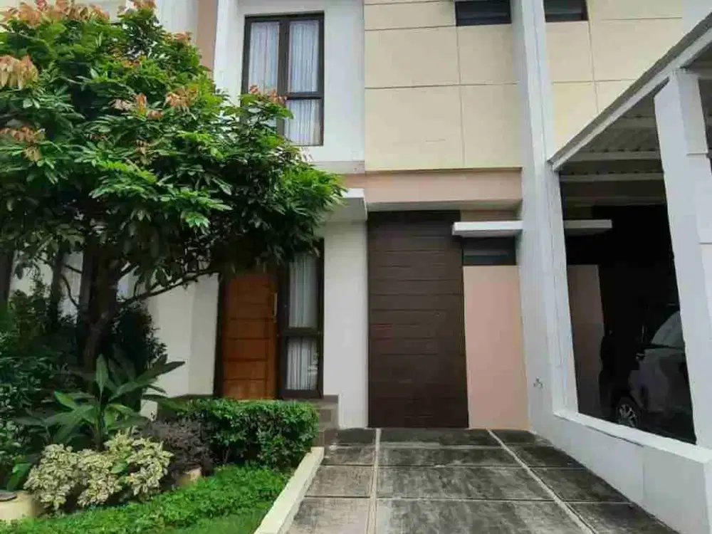 termurah rumah cluster burgundy sumarecon bekasi