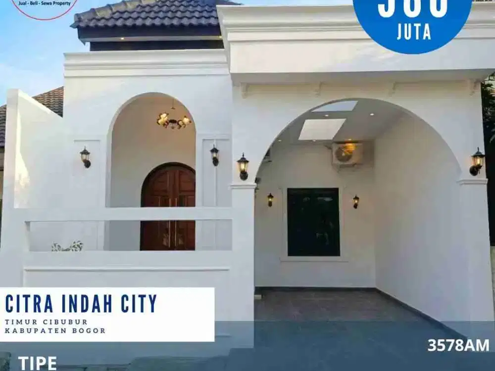Dijual rumah siap huni dicitra indah city Cileungsi Jonggol