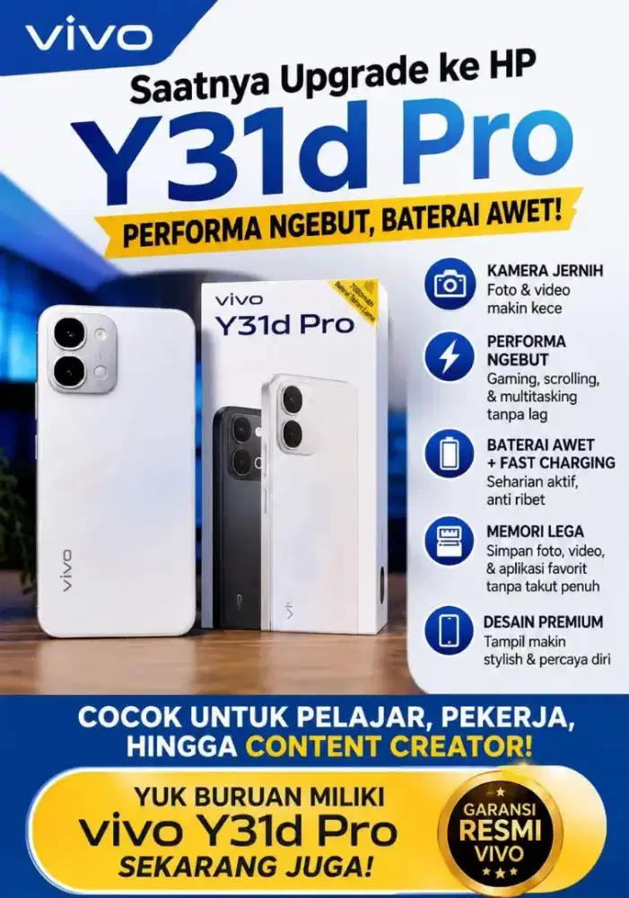 CASH & CICILAN VIVO Y31DPRO