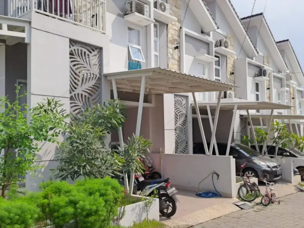 Rumah Kota Depok Strategis Aman Skema Developer Syariah Tanpa Riba SHM IMB Ready di Cluster Medina Townhouse Pancoran Mas Dekat Tol Dekat Stasiun