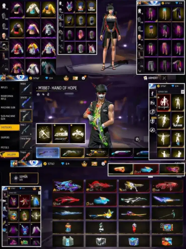 jual akun game ff 100% aman dijamin sesuai dengan pesanan