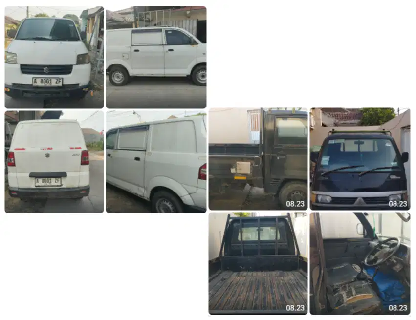 Jual 2 mobil barang