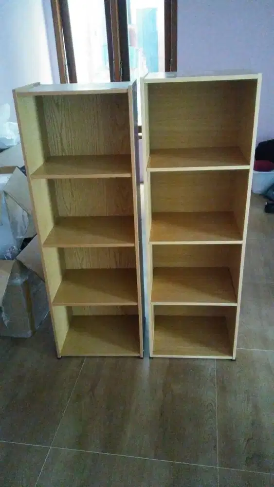 lemari  kayu RB susun 4