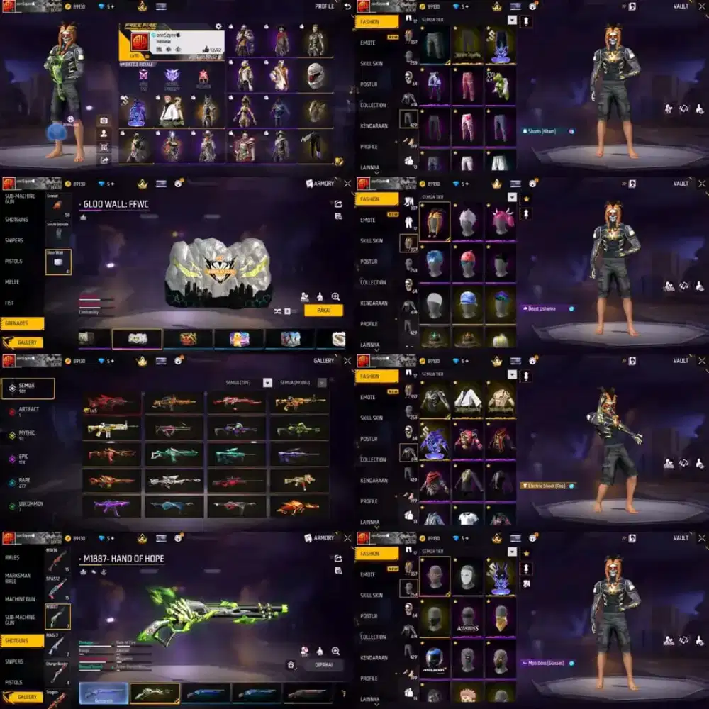 jual akun game ff 100% aman dijamin sesuai dengan pesanan