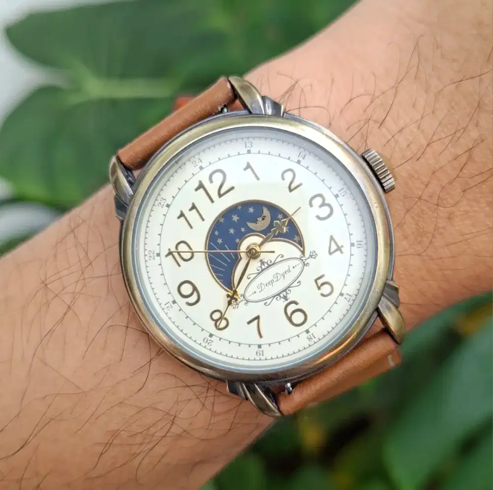 Jam deep dyed moonphase