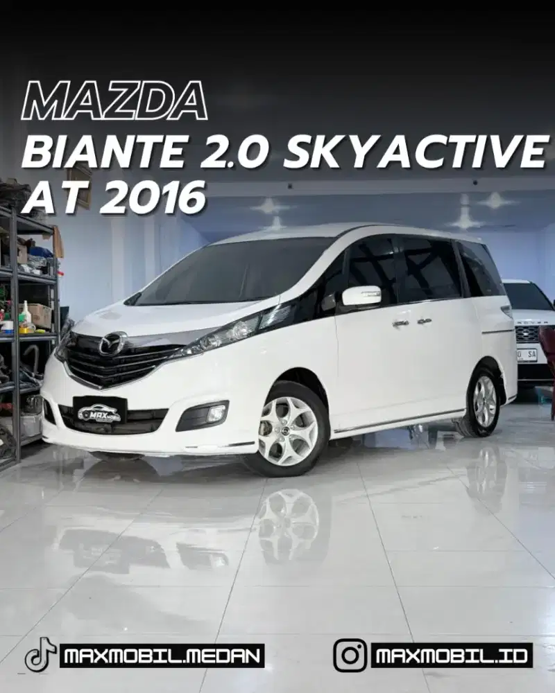 [ODO 51RB‼️] MAZDA BIANTE 2.0 SKYACTIV AT 2016 pemakaian 2017