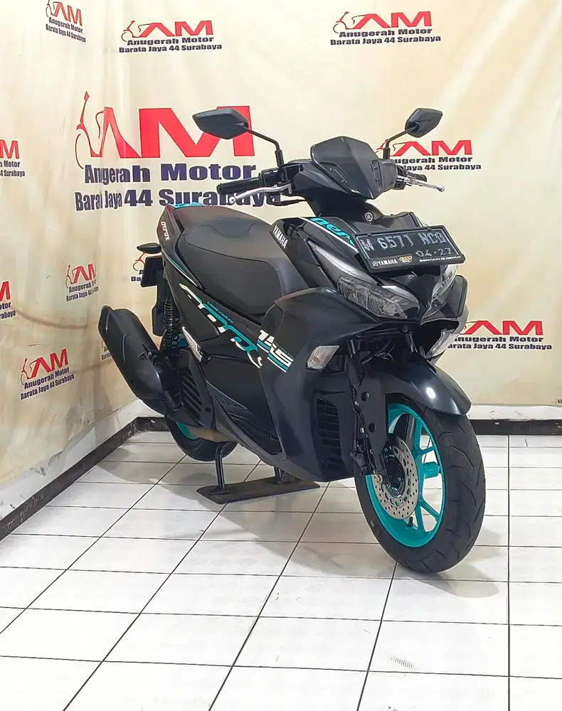 Yamaha New Aerox 155 Tahun 2022 warna hitam