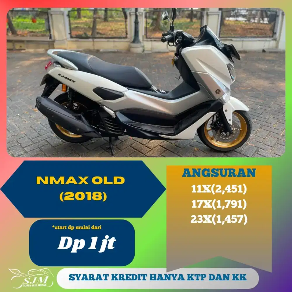 YAMAHA NMAX OLD 2018 CASH & KREDIT