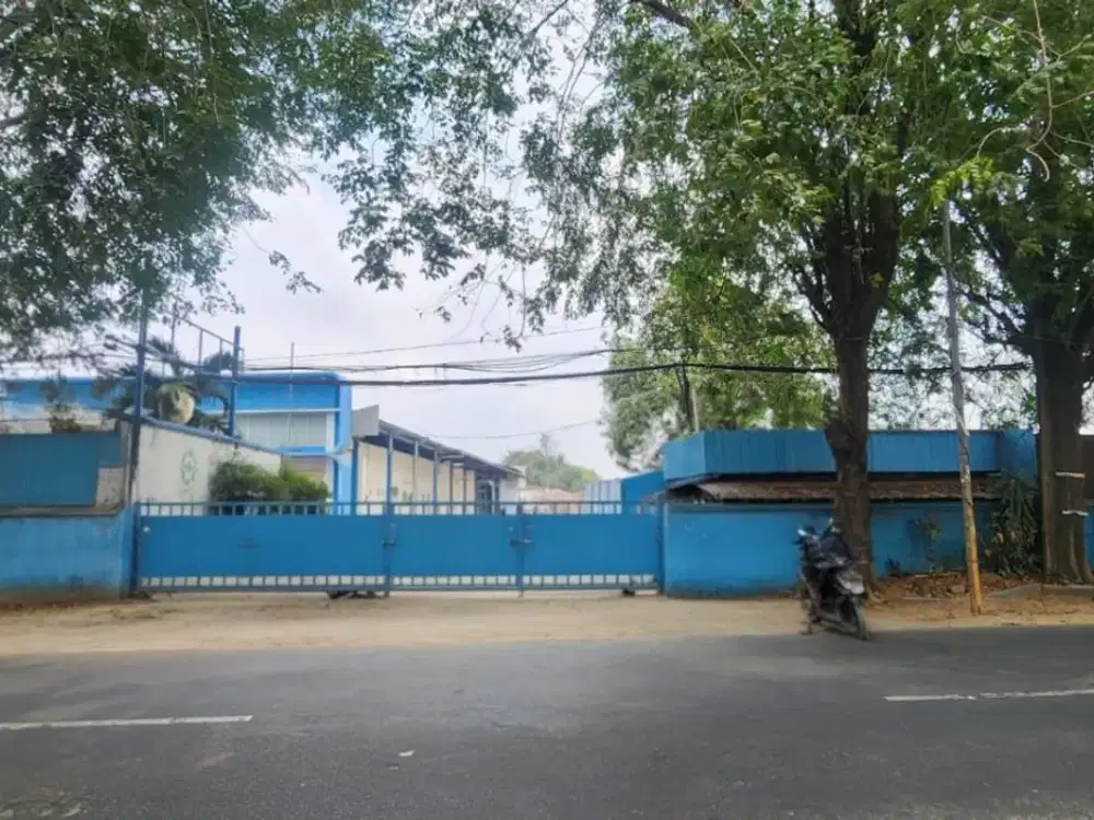Lahan Bekas Pabrik Di Pinggir Jalan Bekasi Utara