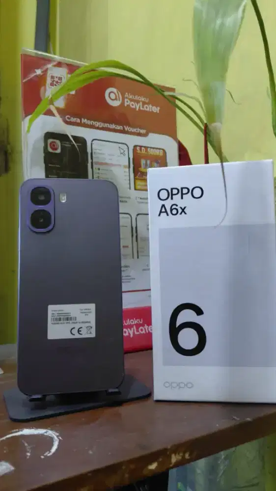 A6x 6+6/128 4G 6500 mah mulus