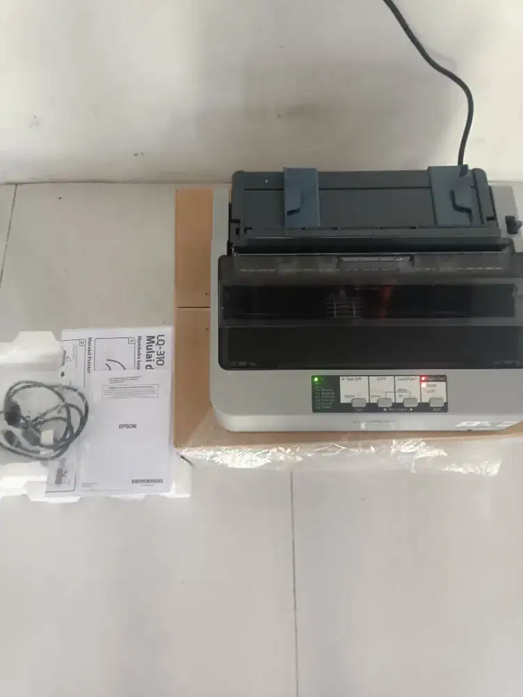 Printer Epson type LQ 310 ORi baru terinstal