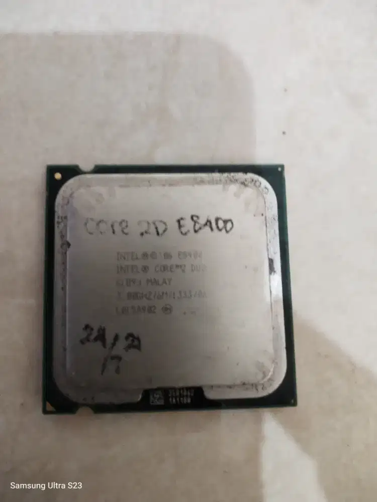 Processor core 2 duo E8400