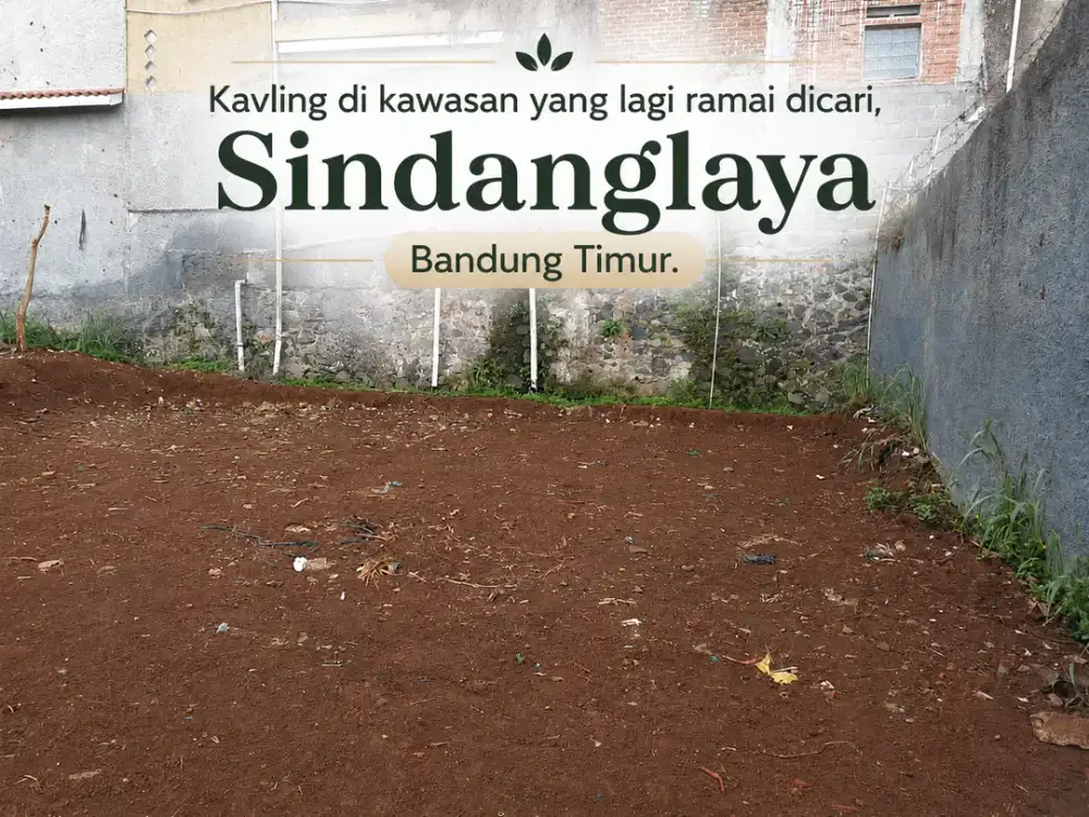 Dijual Tanah Siap Bangun Kawasan Sindanglaya Bandung