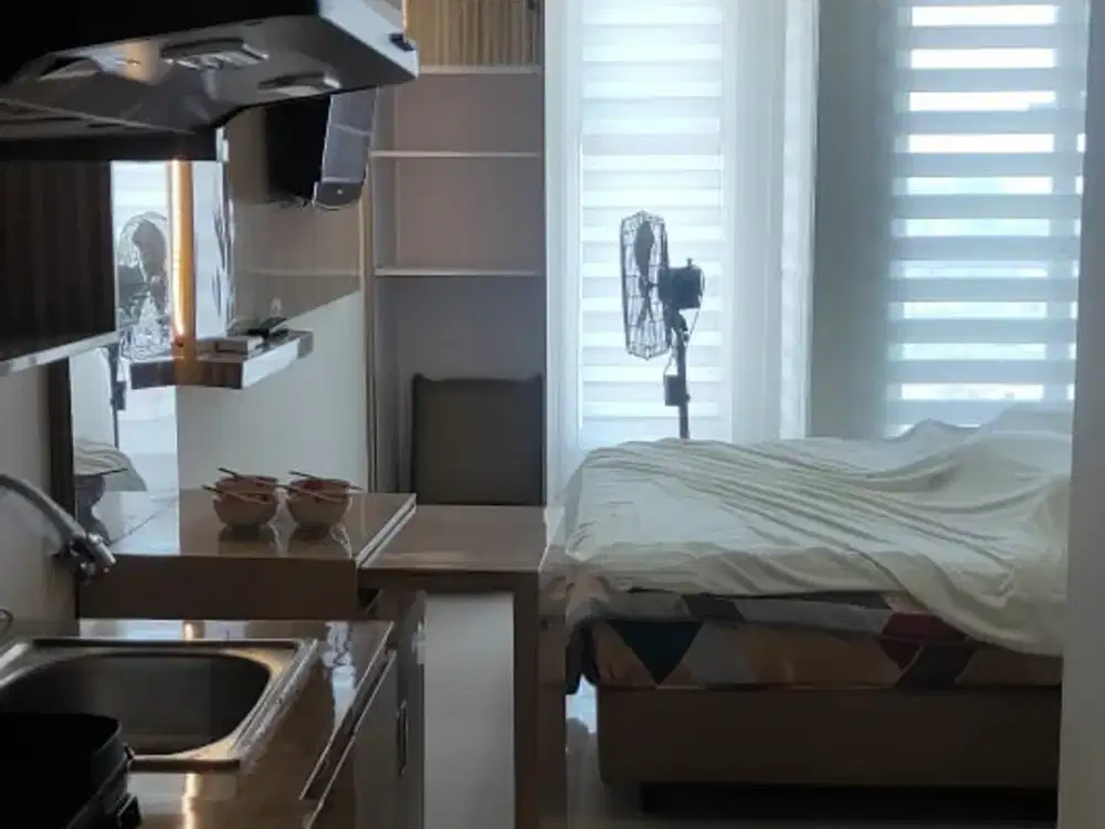 EMA425 Dijual Apartemen 1 BR Full Furnish Strategis di Amor Pakuwon City
