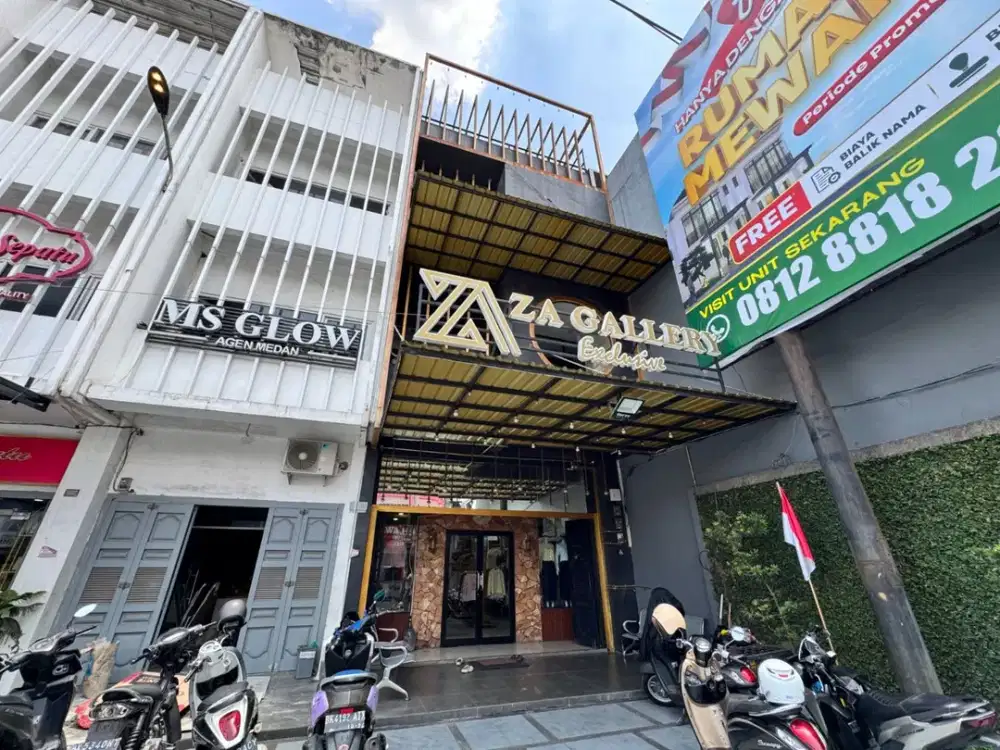 DIJUAL RUKO DI KOMPLEK J. CITY RUKO J. QUARE JALAN KARYA WISATA MEDAN