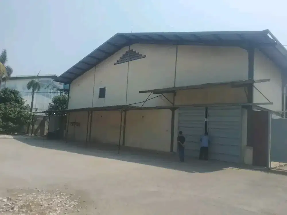 Disewakan Gudang Cocok Produksi Siap Pakai Ada Mess dan Kantor di Kawasan Industri Sepatan Tangerang