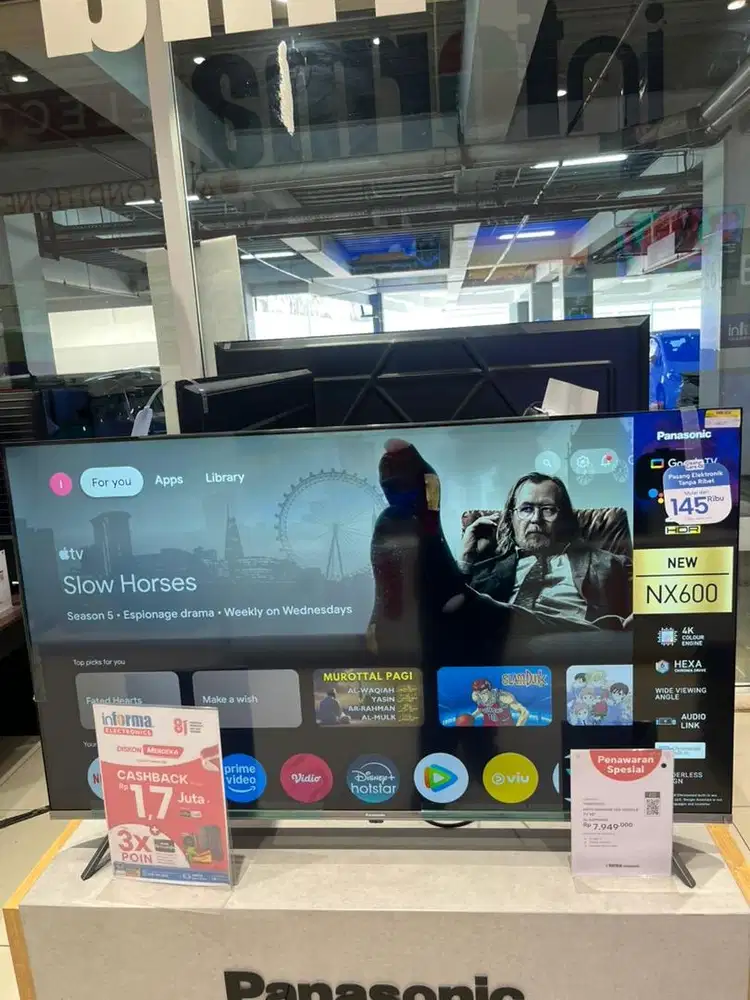 PANASONIC LED GOOGLE TV