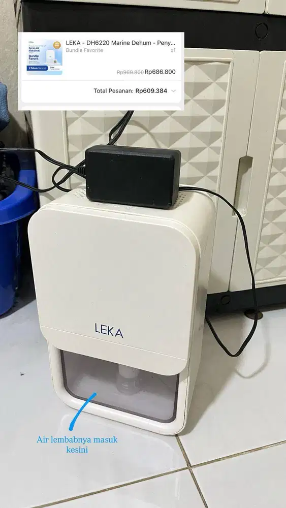 LEKA penyerap Lembab & Ruangan Berjamur