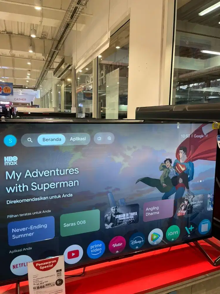 SHARP QLED TV GOOGLE TV