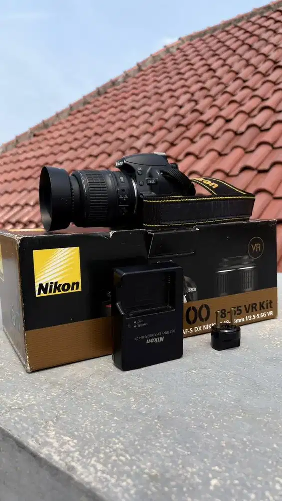 Jual Kamera DSLR Nikon D3100 + Lensa Kit 18-55mm VR (Fullset Box)